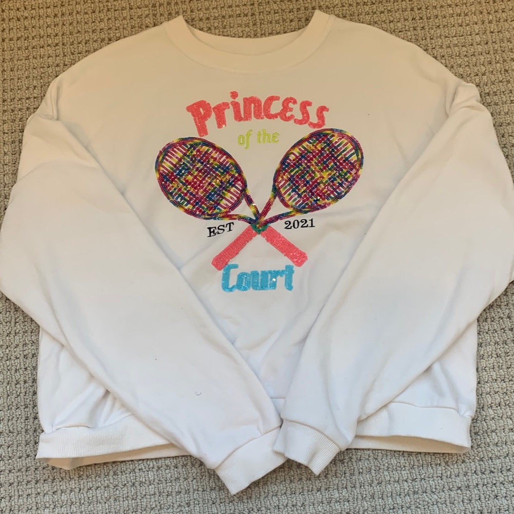 Princess of the court crewneck